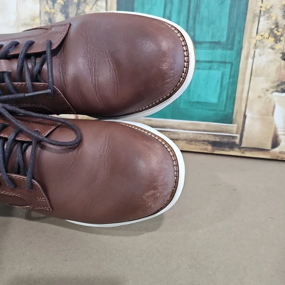 Cole Haan Men's Size 8 M Grand Atlantic Oxfords Brown Chestnut C34853 Shoes
